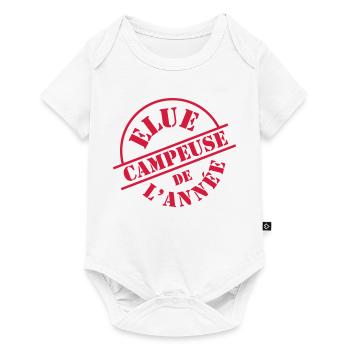 Elue Campeuse de l'année - Body à manches courtes Premium Bébé - blanc - Devant