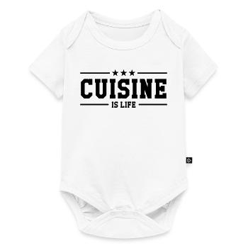 Kitchen is life - Baby Premium short-sleeve bodysuit - white - Front