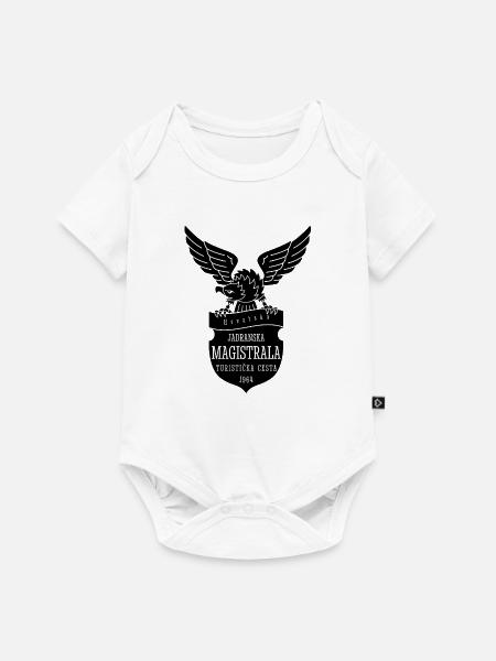 Magistrala - Baby Premium Kurzarmbody - Weiß