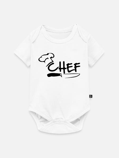 Chef - Body à manches courtes Premium Bébé - blanc