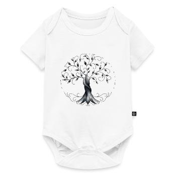 arbre de vie - Body à manches courtes Premium Bébé - blanc - Devant