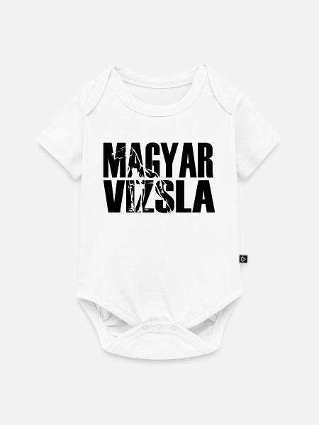 Magyar Vizsla - Baby Premium Kurzarmbody - Weiß