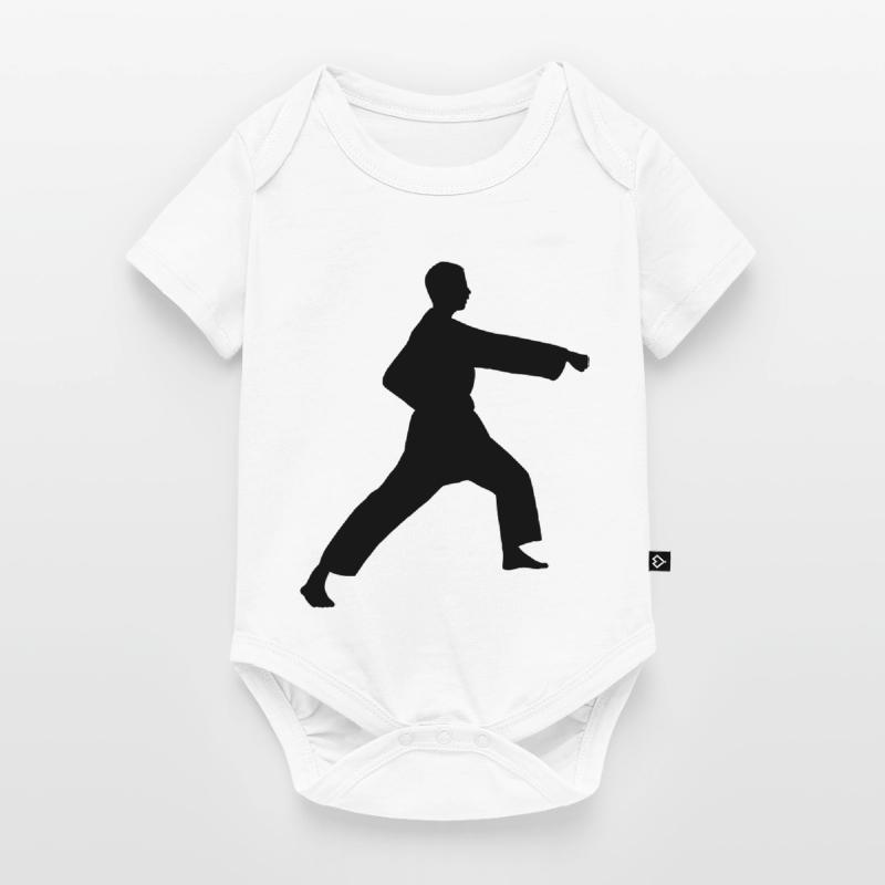 Punsch Karate oder Teakwondo Punsch Baby Premium Kurzarmbody