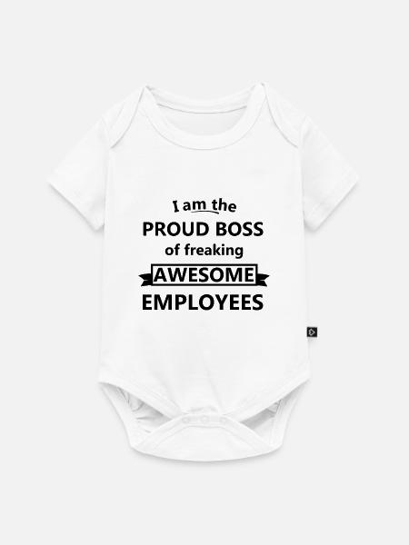 Chef - Baby Premium Kurzarmbody - Weiß