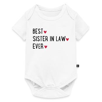 Best sister in law - Baby Premium short-sleeve bodysuit - white - Front