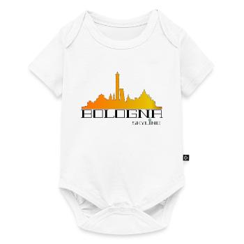 Gradient Urban Horizon - Baby Premium short-sleeve bodysuit - white - Front