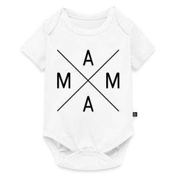 mummy - Baby Premium short-sleeve bodysuit - white - Front