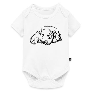 Pyreneenberghund - Body à manches courtes Premium Bébé - blanc - Devant
