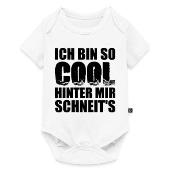 Coole Sprüche - Baby Premium Kurzarmbody - Weiß - Vorne