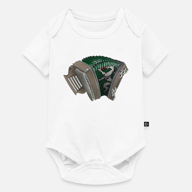 Styrian Harmonica - Styria | Ziach ON! - Baby Premium short-sleeve bodysuit - white