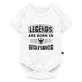 Wolfsburg Légendes - Body à manches courtes Premium Bébé - blanc - Devant