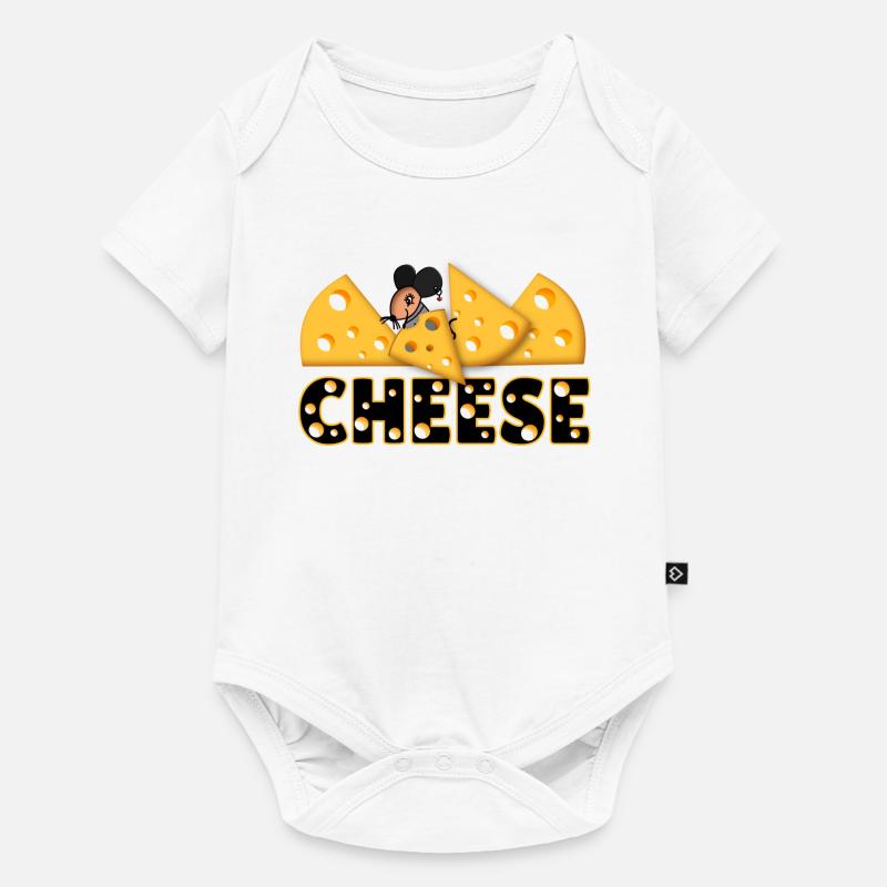 Fromage - Body à manches courtes Premium Bébé - blanc