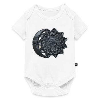 Sonne und Mond der Inka - Baby Premium Kurzarmbody - Weiß - Vorne