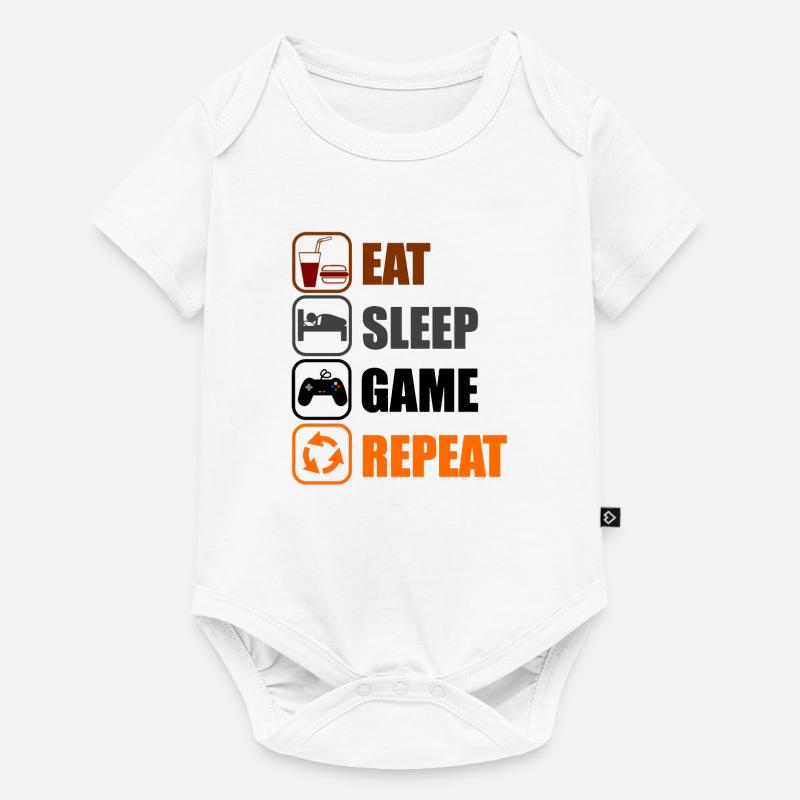 Geek Routine - Body à manches courtes Premium Bébé - blanc