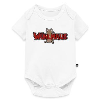 Wühlmaus - Baby Premium Kurzarmbody - Weiß - Vorne
