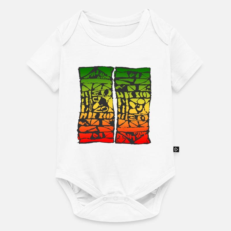 reggae 2907 - Body à manches courtes Premium Bébé - blanc
