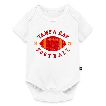 Tampa Bay Football Vintage - Baby Premium short-sleeve bodysuit - white - Front