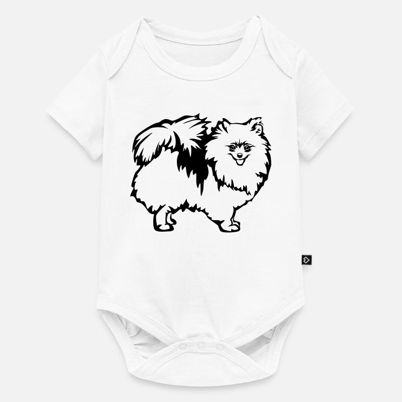 Spitz nain - Body à manches courtes Premium Bébé - blanc