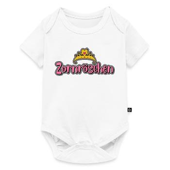 Zornröschen - Baby Premium Kurzarmbody - Weiß - Vorne