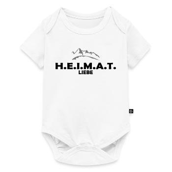 Heimat - Baby Premium Kurzarmbody - Weiß - Vorne