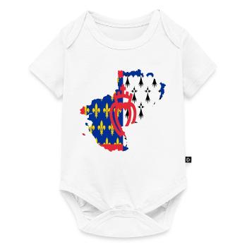 Pays de loire - Body à manches courtes Premium Bébé - blanc - Devant