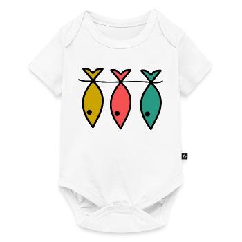 FISH. FISHING. FISHERMAN. BOAT. RETIREMENT. FEAST - Baby Premium short-sleeve bodysuit - white - Front