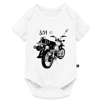 S51 - Baby Premium Kurzarmbody - Weiß - Vorne