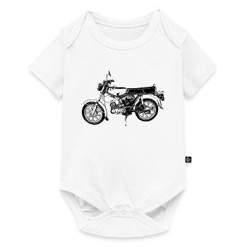 S50 - Baby Premium Kurzarmbody - Weiß - Vorne