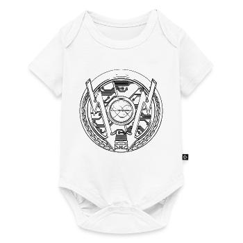 Modèle électrique artisanal - Body à manches courtes Premium Bébé - blanc - Devant