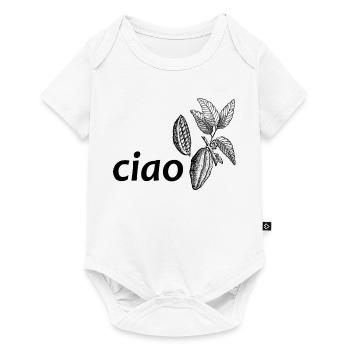 ciao kakao - Baby Premium Kurzarmbody - Weiß - Vorne