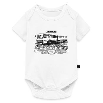 Ikarus - bus articulé - Body à manches courtes Premium Bébé - blanc - Devant