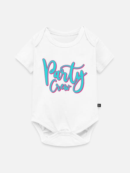 Partycrew / Party Crew - Baby Premium Kurzarmbody - Weiß
