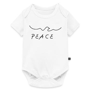 for peace! - Baby Premium short-sleeve bodysuit - white - Front