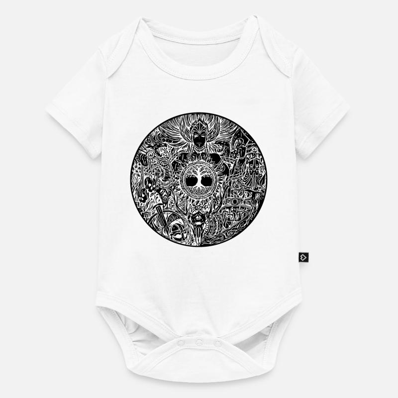 Viking Valkyrie Valkyrie - Body à manches courtes Premium Bébé - blanc