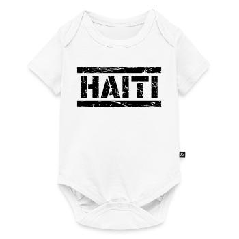 Haiti - Baby Premium short-sleeve bodysuit - white - Front