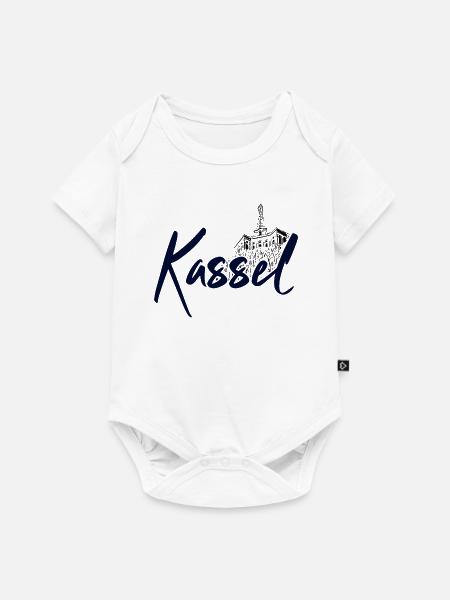 Kassel - Baby Premium Kurzarmbody - Weiß
