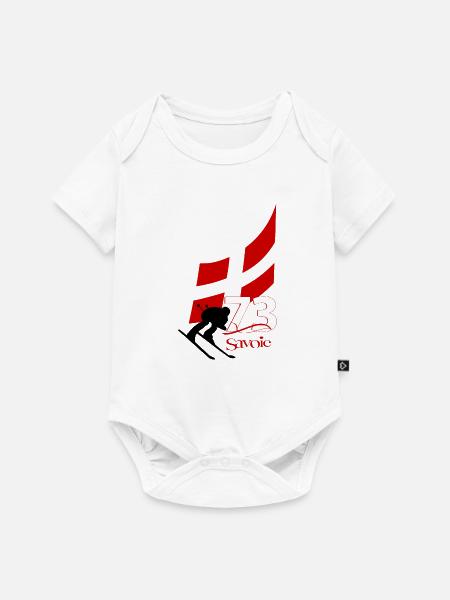 Savoie - Baby Premium Kurzarmbody - Weiß