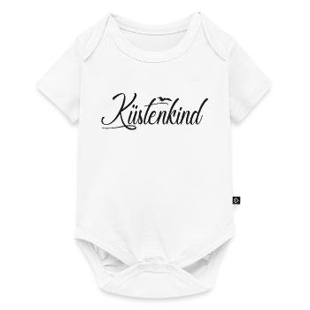 Küstenkind - Baby Premium Kurzarmbody - Weiß - Vorne