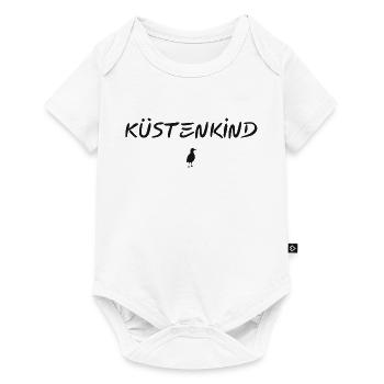 Küstenkind - Baby Premium Kurzarmbody - Weiß - Vorne