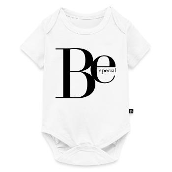 être spécial, particulièrement incroyable, génial, LOL, unique - Body à manches courtes Premium Bébé - blanc - Devant