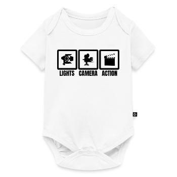 Director - Baby Premium short-sleeve bodysuit - white - Front