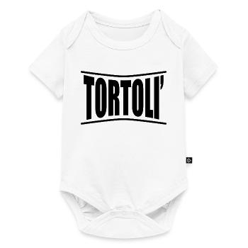 Tortolì t-shirt Sardaigne idée cadeau - Body à manches courtes Premium Bébé - blanc - Devant