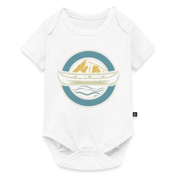 Canoë Canoéiste Canoéiste Canoéiste - Body à manches courtes Premium Bébé - blanc - Devant