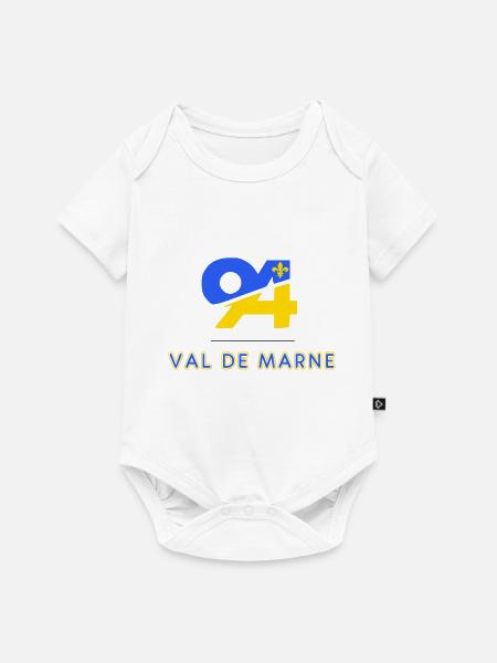 Val de Marne - Baby Premium Kurzarmbody - Weiß