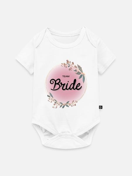 Team Bride4 - Baby Premium Kurzarmbody - Weiß