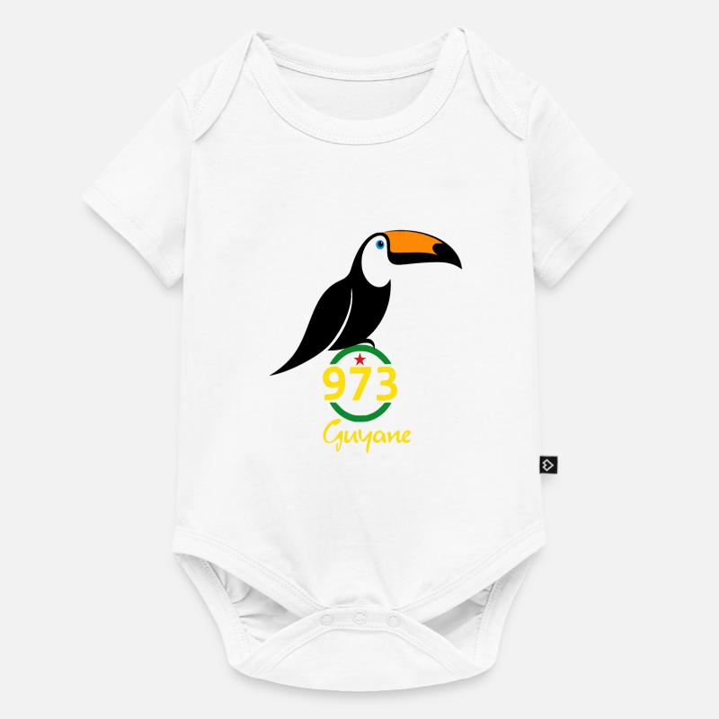 Guyane - Body à manches courtes Premium Bébé - blanc
