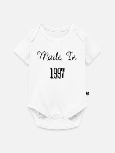 Gegründet 1997 - Baby Premium Kurzarmbody - Weiß