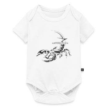 Scorpion Illustration Icône Animaux graphiques SKizze - Body à manches courtes Premium Bébé - blanc - Devant