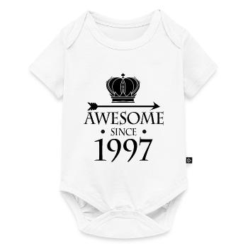 Born in 1997 - Fantastic since 1997 - Baby Premium short-sleeve bodysuit - white - Front