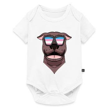 American Dog - Body à manches courtes Premium Bébé - blanc - Devant